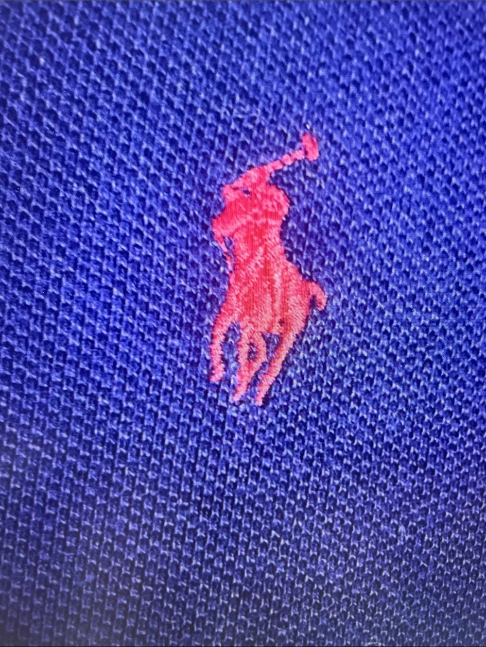 Polo by Ralph Lauren Navy Polo Shirt with Red Pony